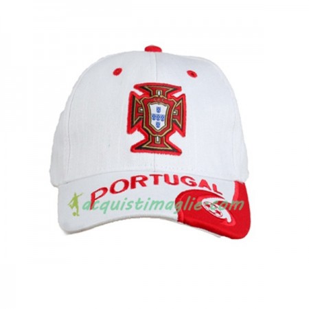 Portogallo Mondiali 2018 Cappellino Bianco